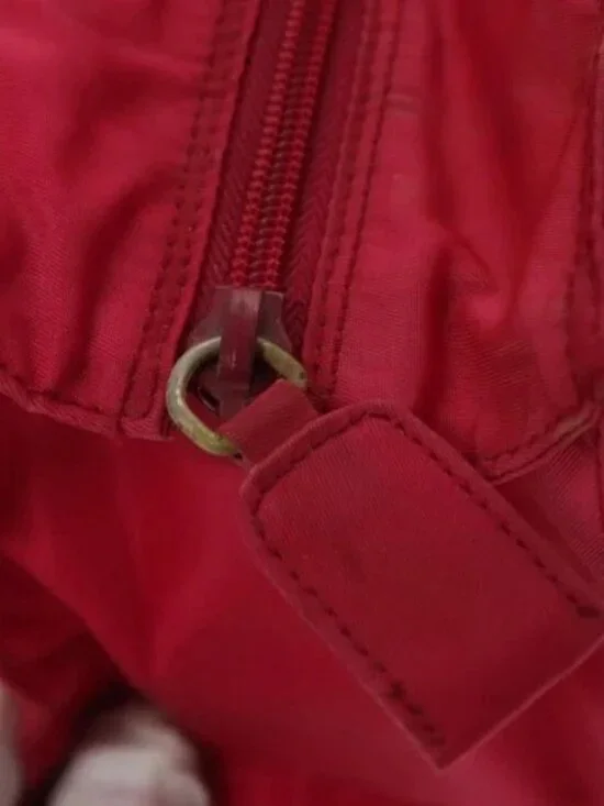 PRADA Hand Bag Nylon Pink Auth 109805 - Picture 9 of 16